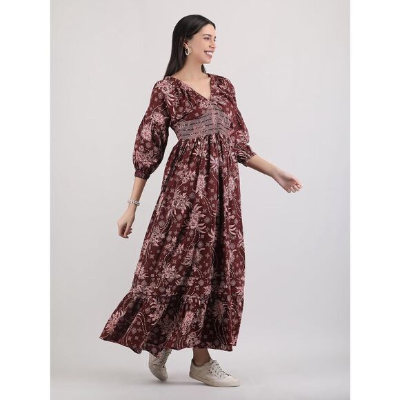 New Free People Golden Hour Maxi Dress size Medium - Picture 2 of 8